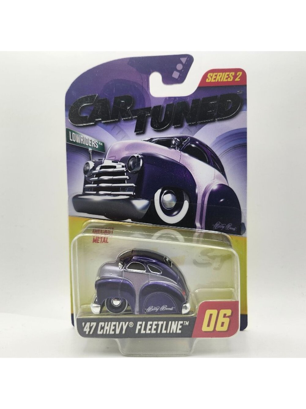 MGA CarTuned Series 2 No 06 47 Chevy Fleetline Purple Walgreens Berry Bomb
